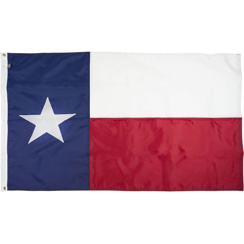 Bandera Estatal Flag,Texas, 4' x 6'